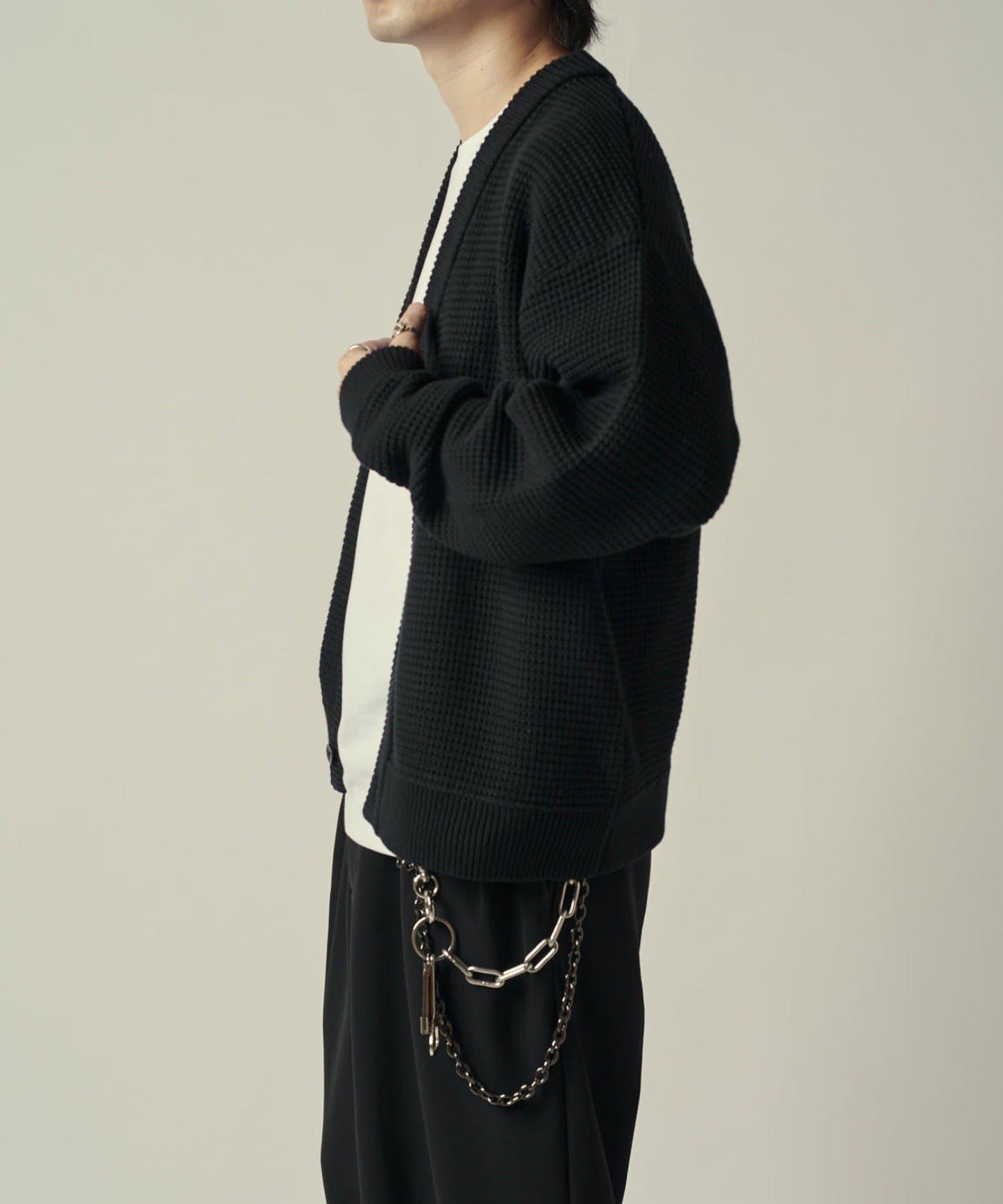 重磅華夫格開衫