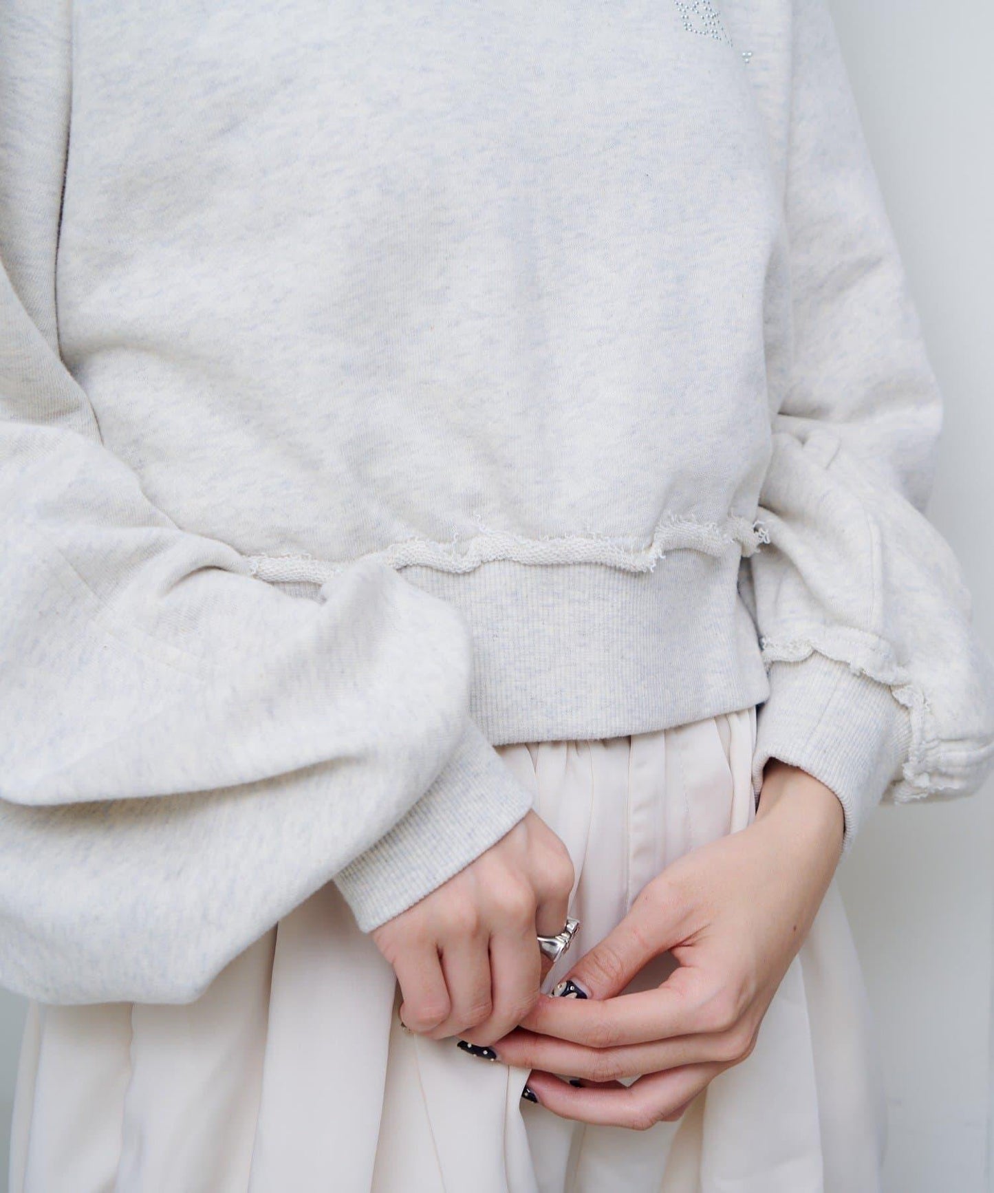 【Kastane】水鑽裝飾衛衣