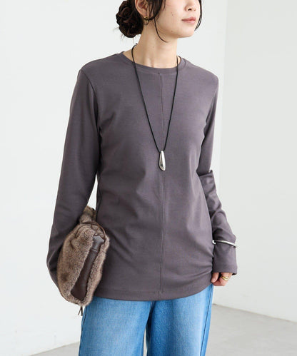 【MYSELFbyRD/マイセルフバイリヴドロワ】拼接長袖T恤