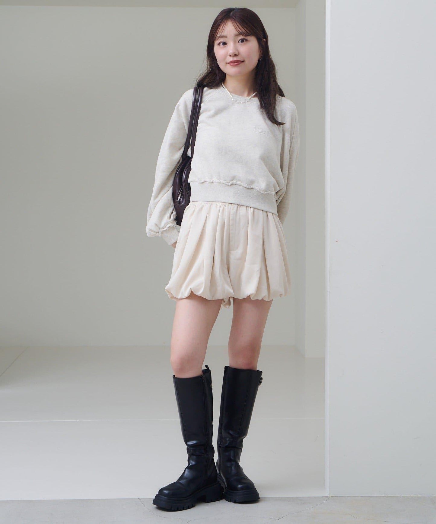 【Kastane】水鑽裝飾衛衣