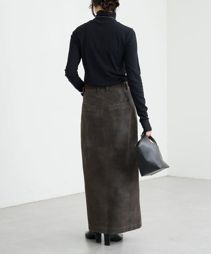 【適合疊穿】紗布羅紋高領打底衫