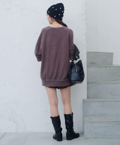 【Kastane】水鑽裝飾衛衣