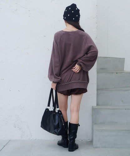 【Kastane】水鑽裝飾衛衣