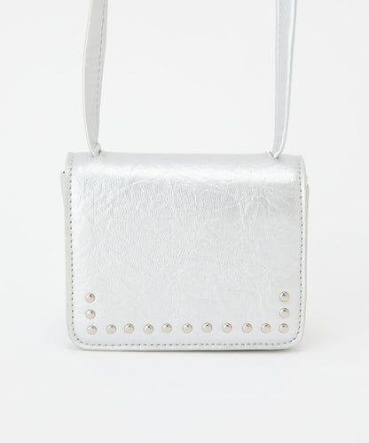 鉚釘迷你單肩包