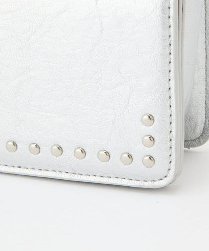 鉚釘迷你單肩包