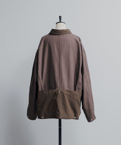 水洗可雙面穿狩獵夾克