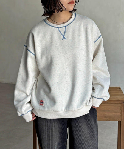 彩色紗點加絨衛衣