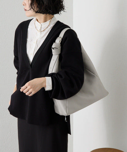 《本革/A4尺寸適用》長肩帶單肩包