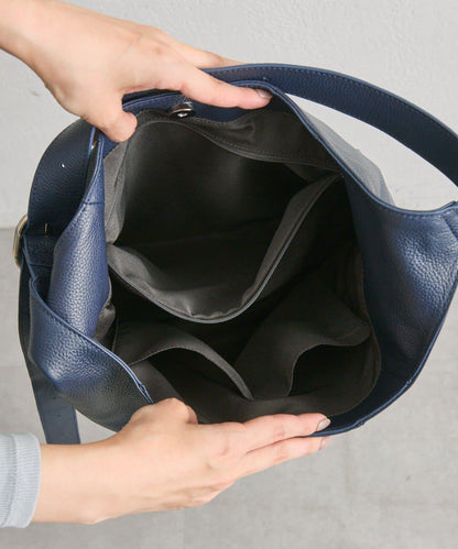 《本革/A4尺寸適用》長肩帶單肩包