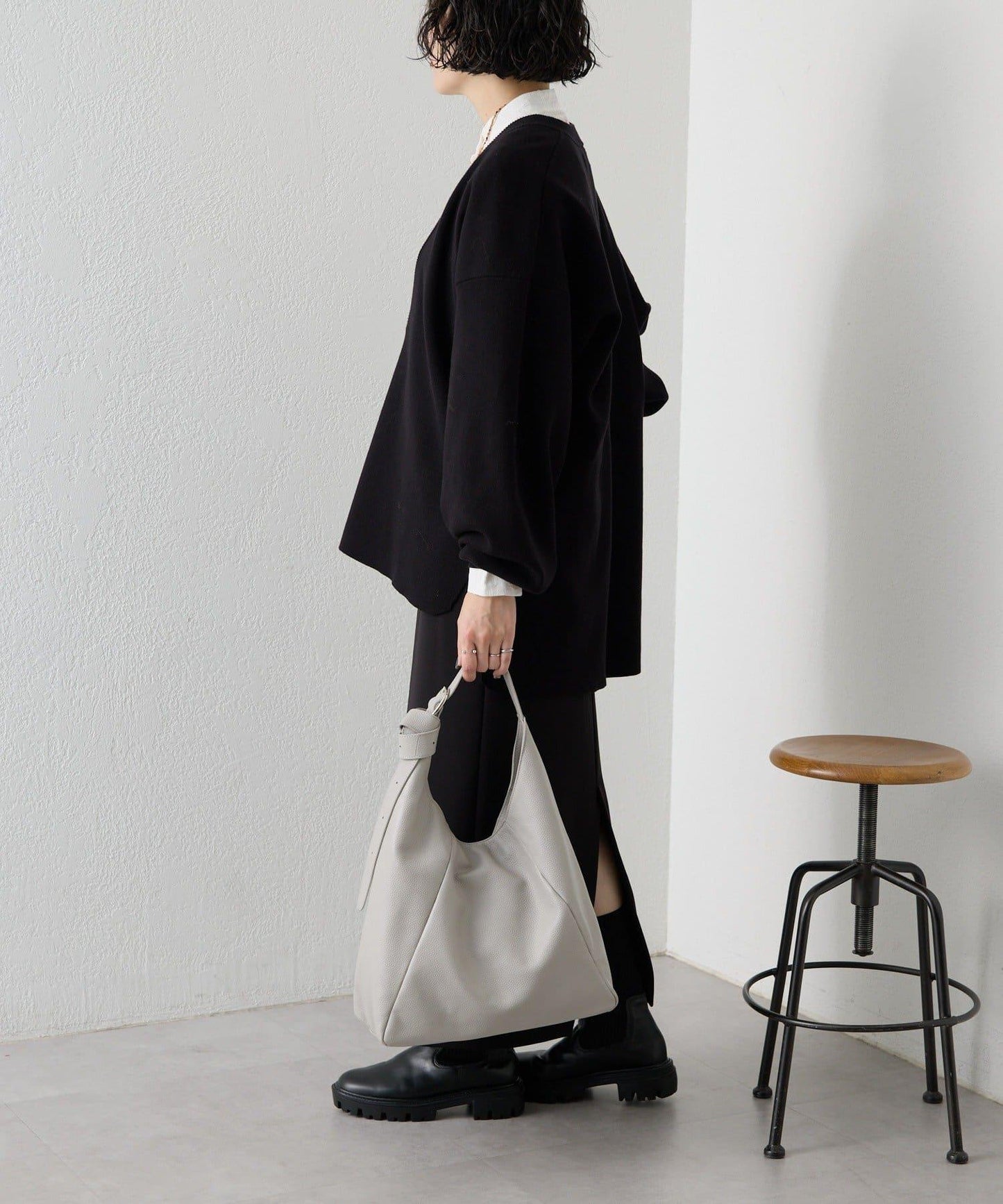 《本革/A4尺寸適用》長肩帶單肩包