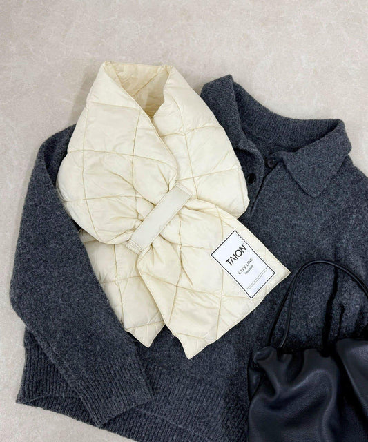 TAION CITY羽絨圍巾