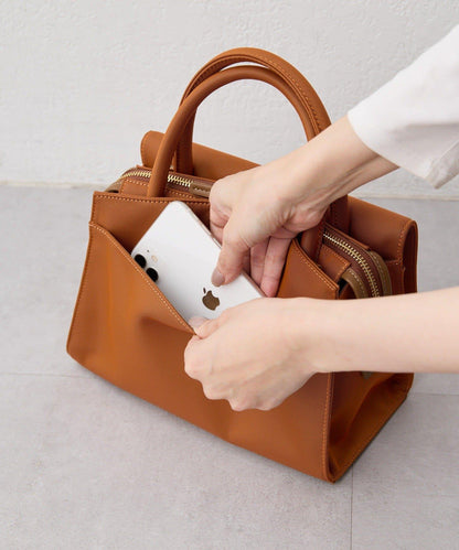 可容納500ml塑料瓶！簡約防潑水托特包S