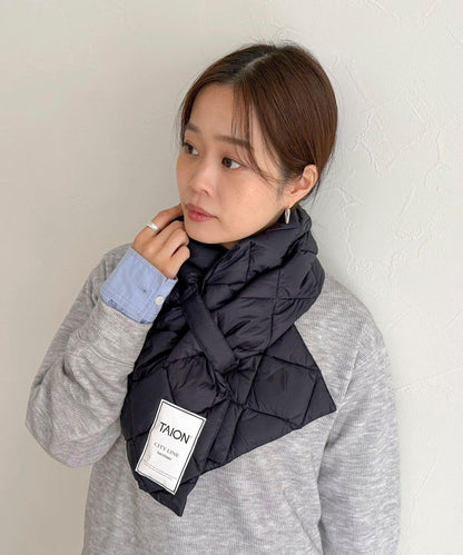 TAION CITY羽絨圍巾