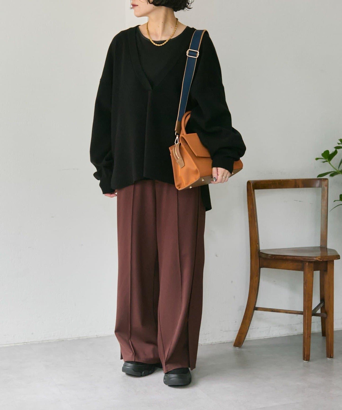 可容納500ml塑料瓶！簡約防潑水托特包S