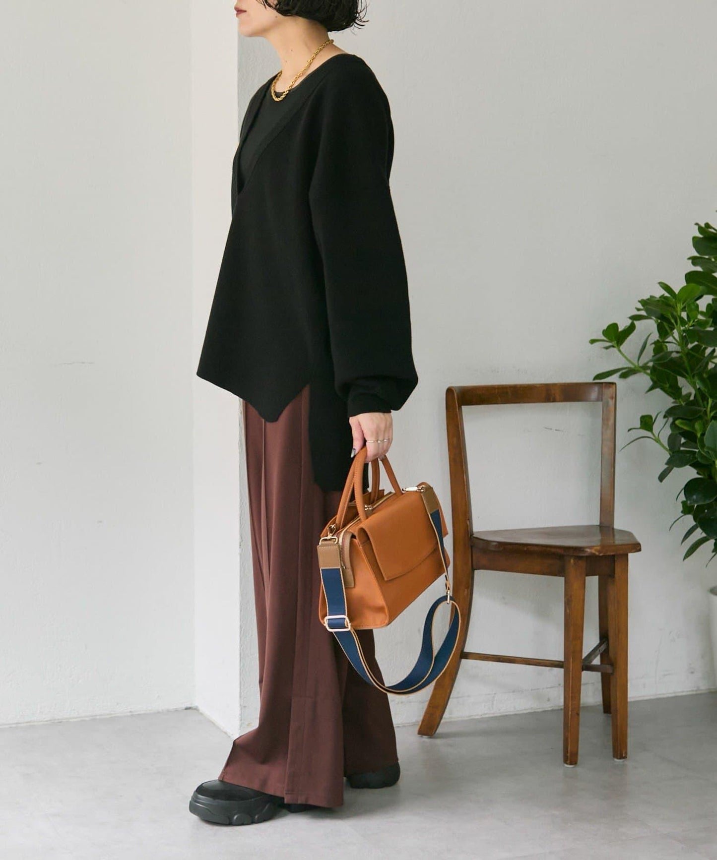 可容納500ml塑料瓶！簡約防潑水托特包S