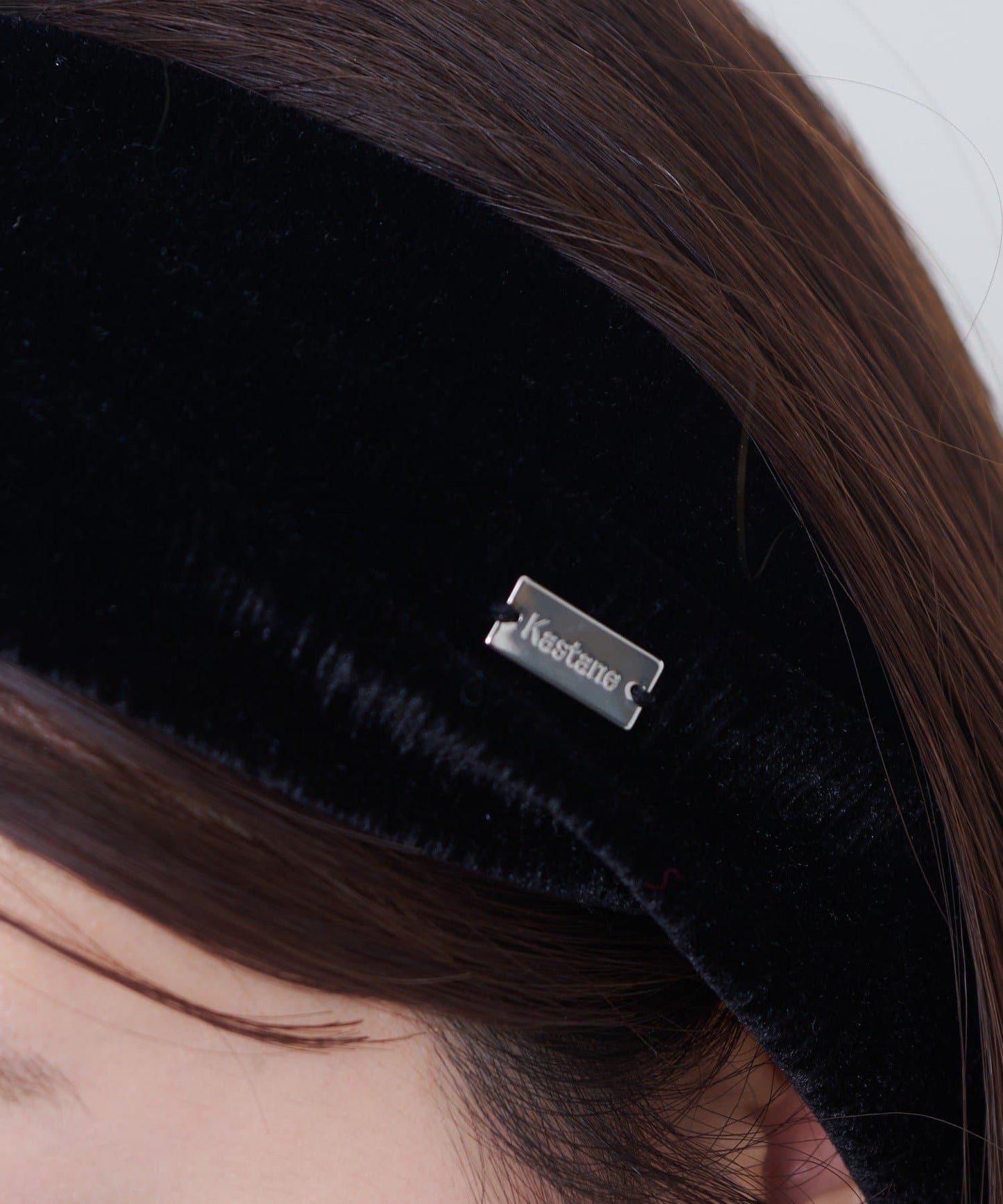 【Kastane】【fiw.】天鵝絨髮帶