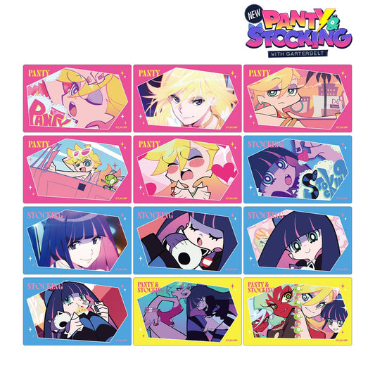 New PANTY ＆ STOCKING with GARTERBELT 場景寫卡貼紙（單品/全套BOX）【BOX/12包入】