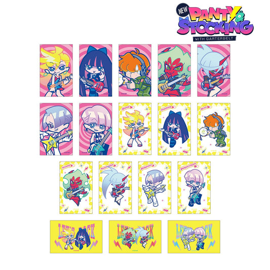 New PANTY ＆ STOCKING with GARTERBELT_F*Kaori插畫 搖滾版 交易插畫卡（單品/全套BOX）【BOX/17包入】