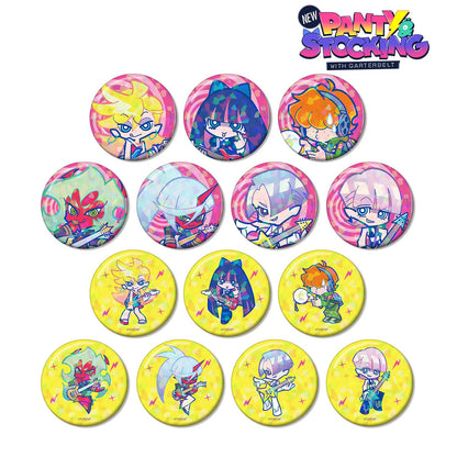New PANTY & STOCKING with GARTERBELT_F*Kaori插畫 搖滾版 交易全息徽章（單品/全套BOX）【BOX/14包入】
