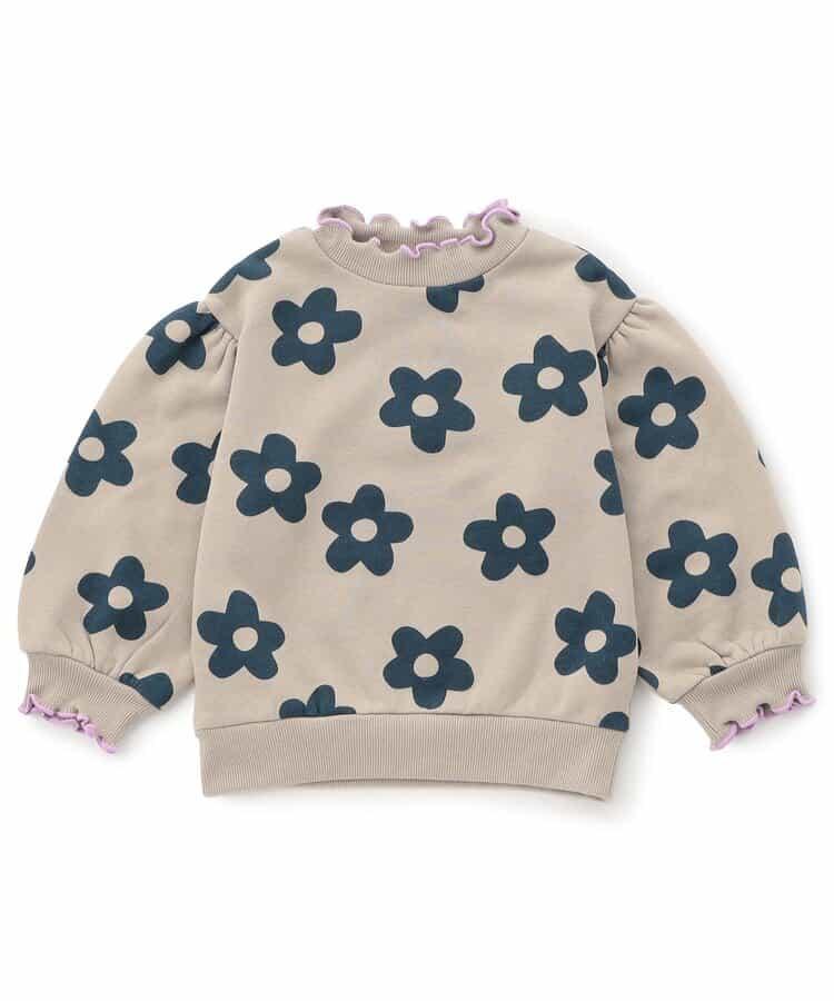 荷葉邊內加絨衛衣