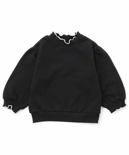 荷葉邊內加絨衛衣