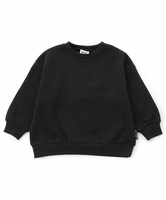 加絨保暖純色條紋衛衣