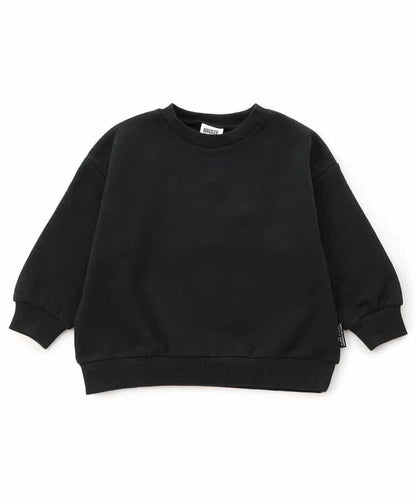 加絨保暖純色條紋衛衣