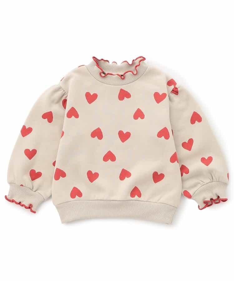 荷葉邊內加絨衛衣