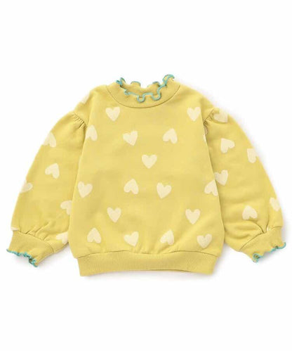 荷葉邊內加絨衛衣