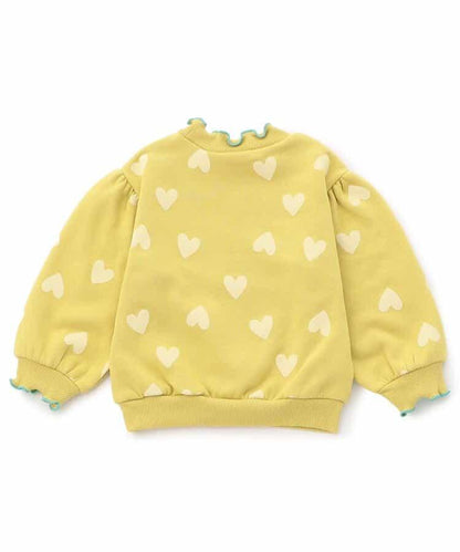 荷葉邊內加絨衛衣