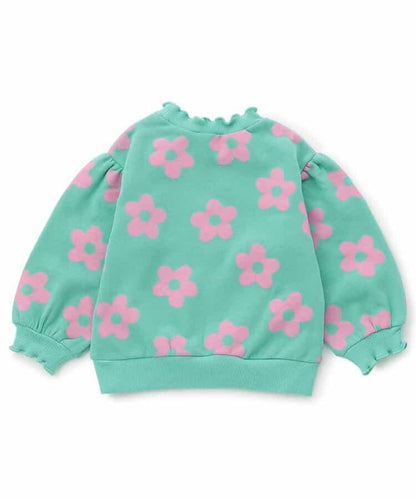 荷葉邊內加絨衛衣