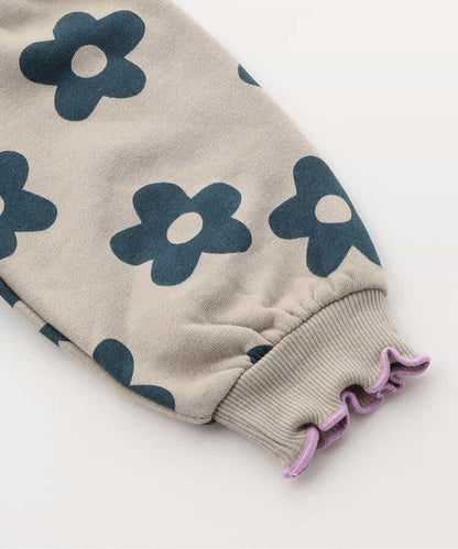 荷葉邊內加絨衛衣