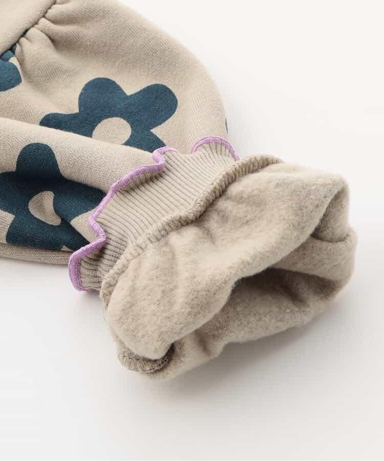 荷葉邊內加絨衛衣