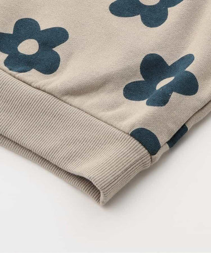 荷葉邊內加絨衛衣