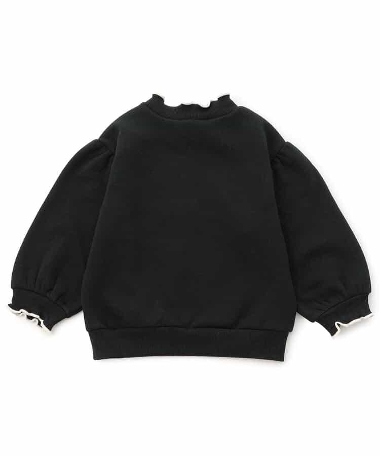 荷葉邊內加絨衛衣