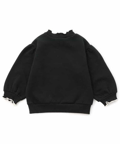 荷葉邊內加絨衛衣