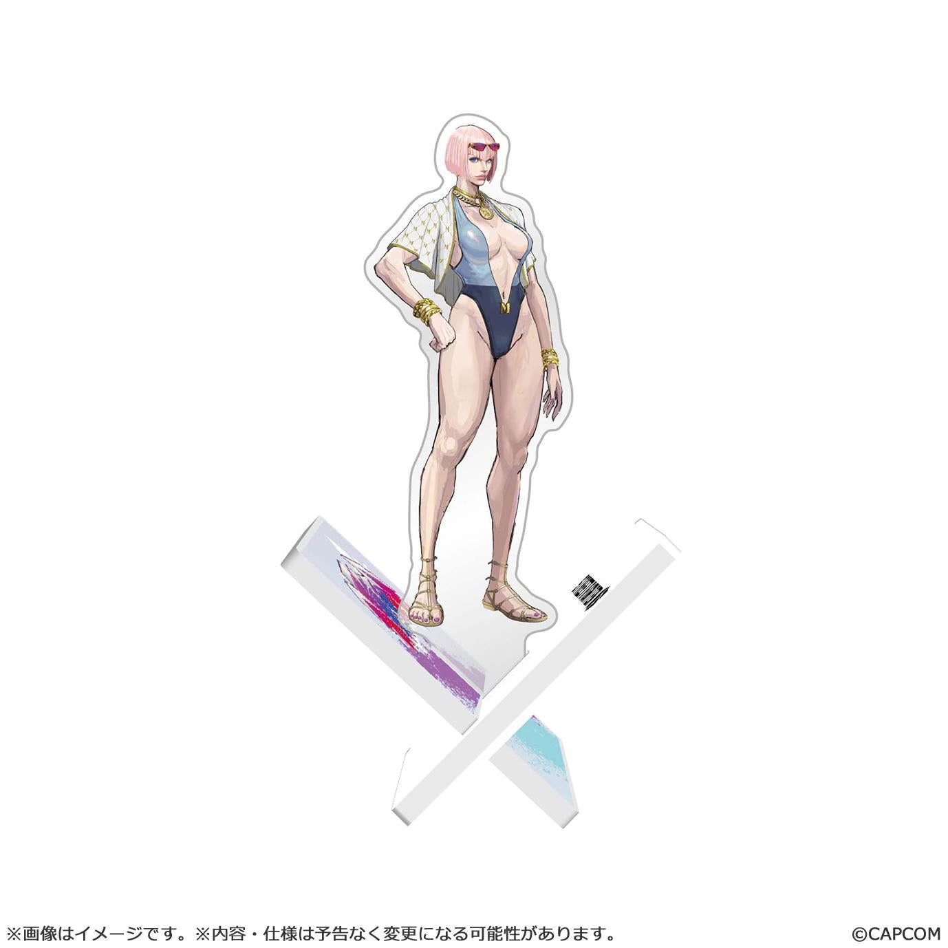 《街頭霸王》6_交叉亞克力立牌 馬農 服裝4