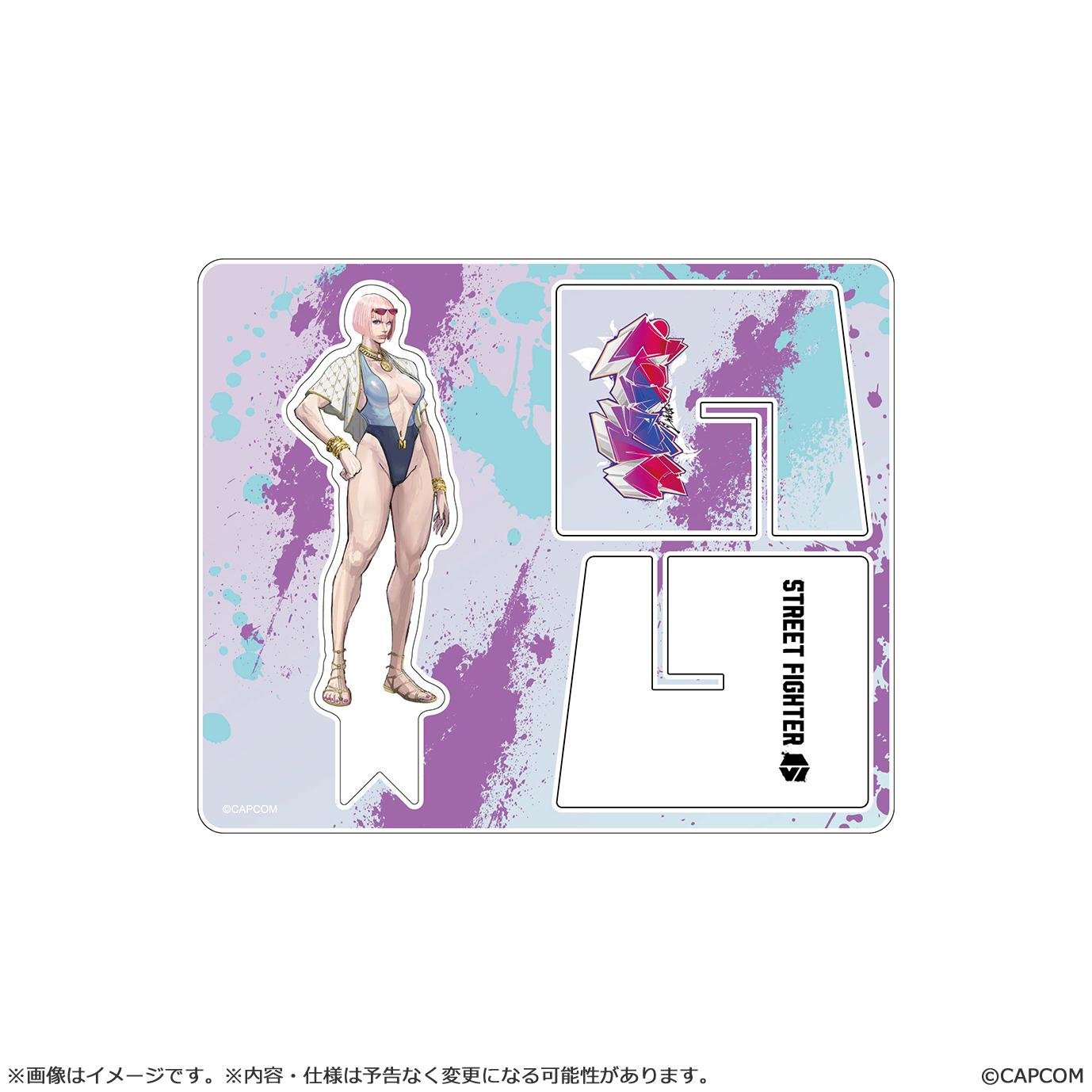 《街頭霸王》6_交叉亞克力立牌 馬農 服裝4