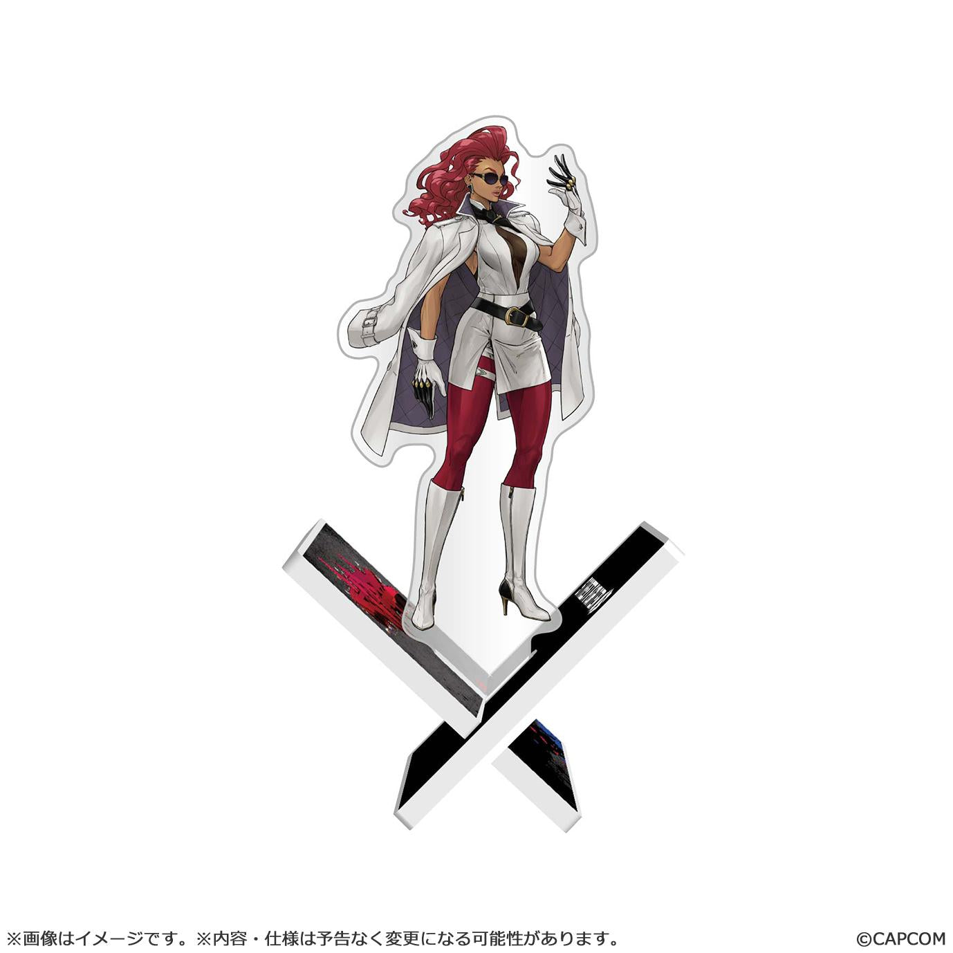 《街頭霸王》6_交叉標誌亞克力立牌 C.毒蛇