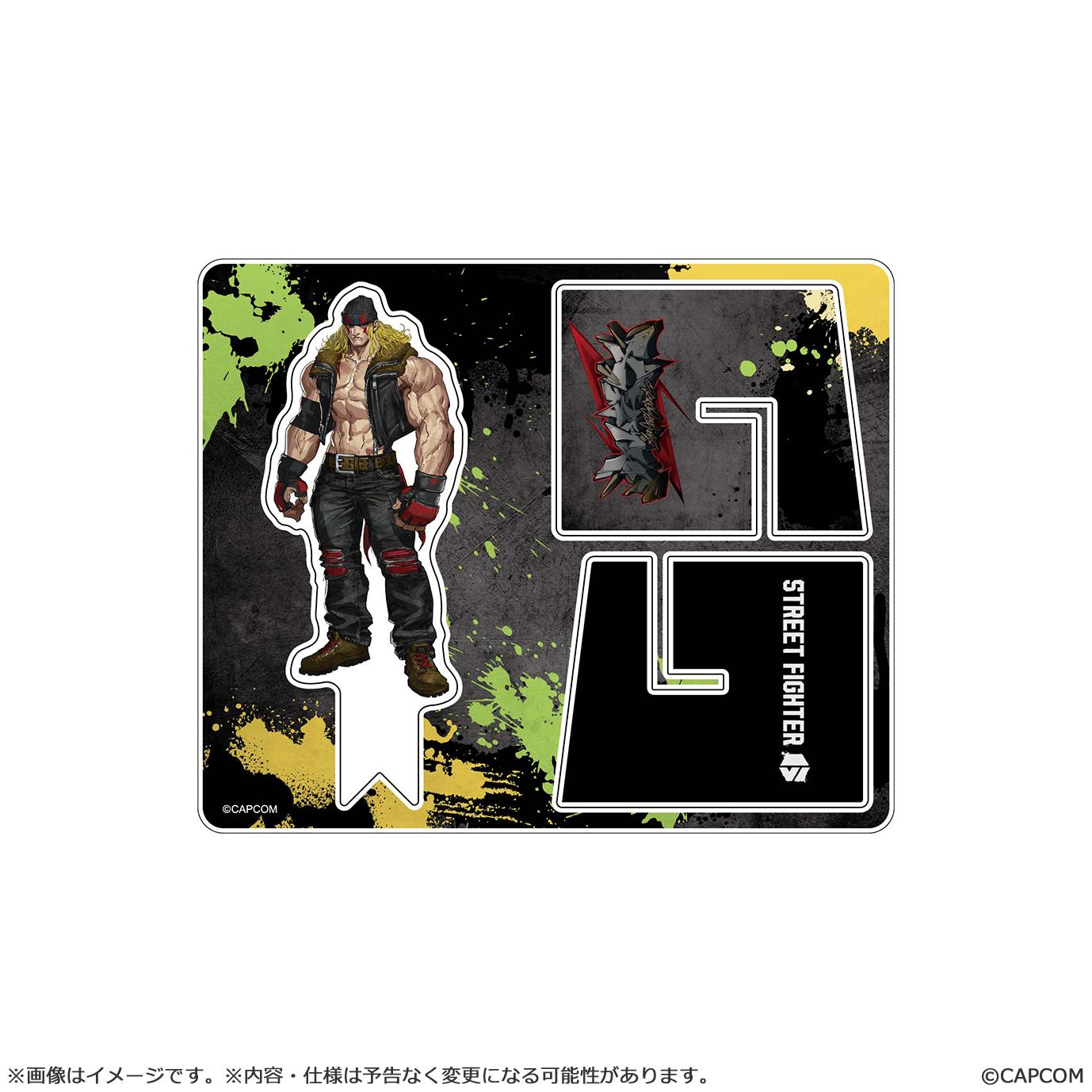 《街頭霸王》6_交叉標誌亞克力立牌 亞歷克斯