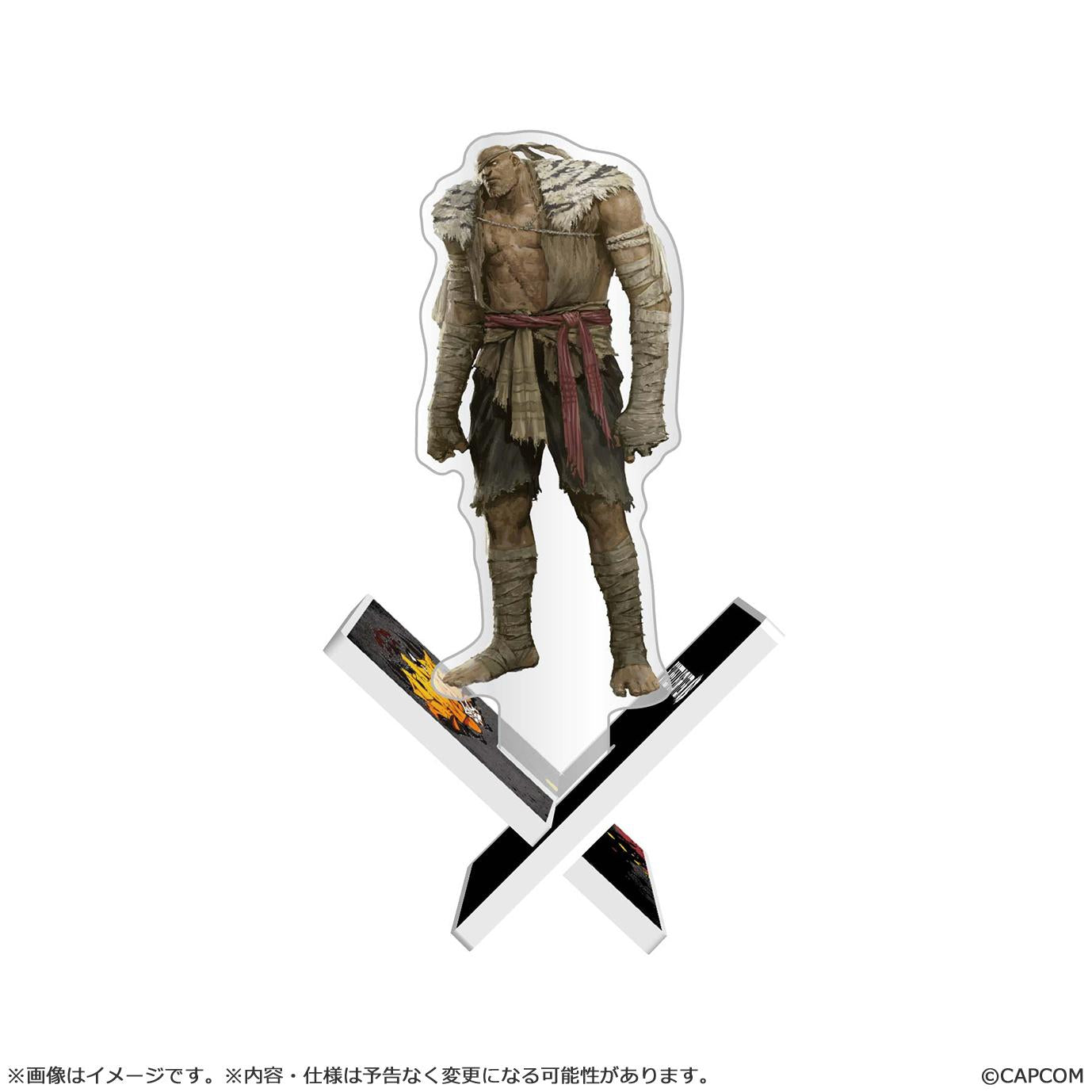 《街頭霸王》6 叉叉亞克力立牌 薩加特