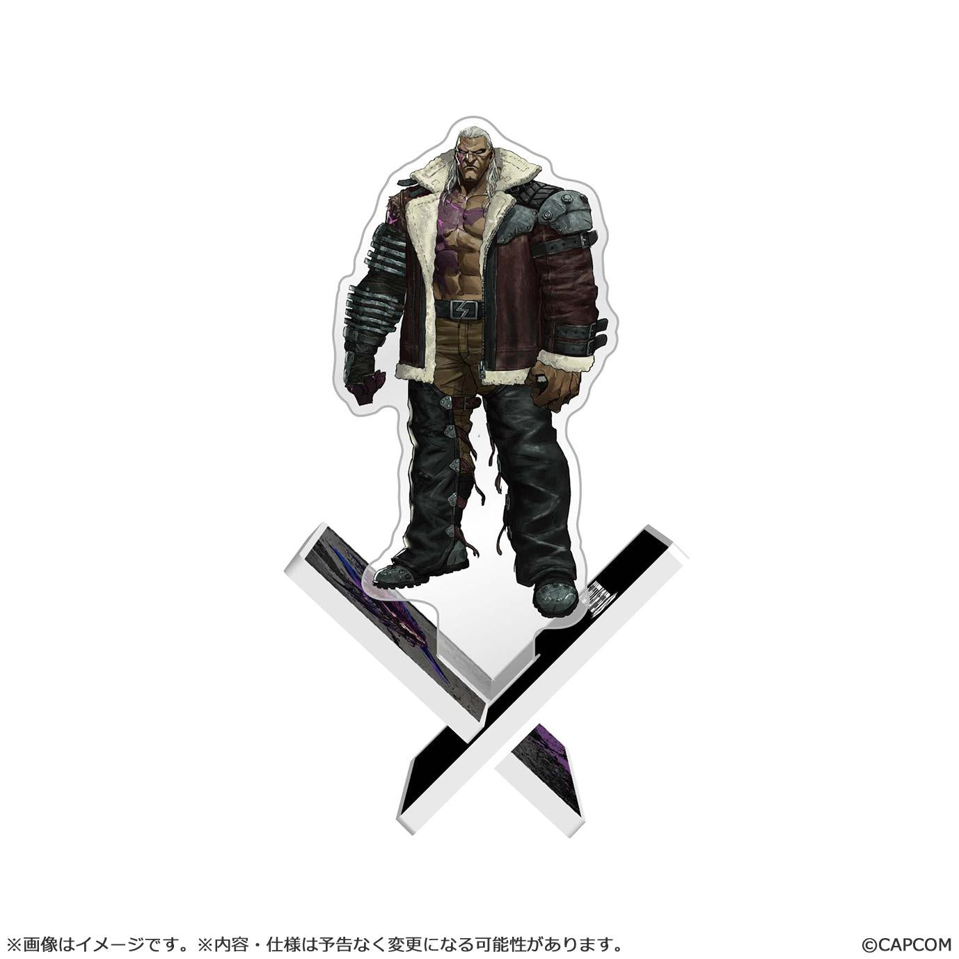 《街頭霸王》6_交叉亞克力立牌 貝加 Outfit 3