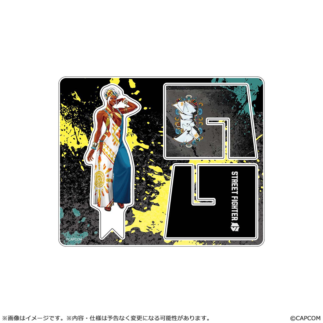 《街頭霸王》6_交叉亞克力立牌 埃萊娜 第三套服裝