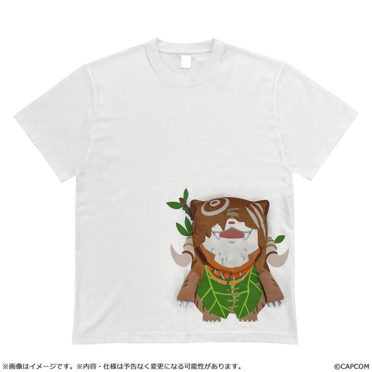 《怪物獵人物語》WILDS_XL碼_立體印花T恤 莫利巴