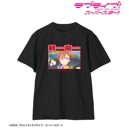 LoveLive! Superstar!! 尺碼/XXL 米女美臺詞印花男女同款T恤