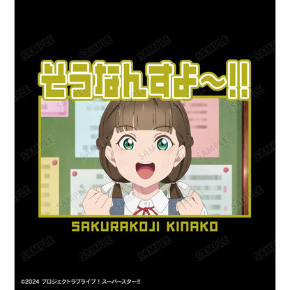 LoveLive! Superstar!! 尺碼/XL 櫻小路綺羅 語錄印花中性T恤