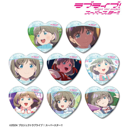 LoveLive! Superstar!! 交易 唐可可限定 劇照心形徽章（單位/全套BOX）【BOX／8個裝】