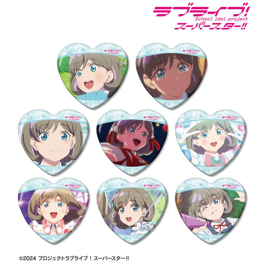 LoveLive! Superstar!! 交易 唐可可限定 劇照心形徽章（單位/全套BOX）【BOX／8個裝】