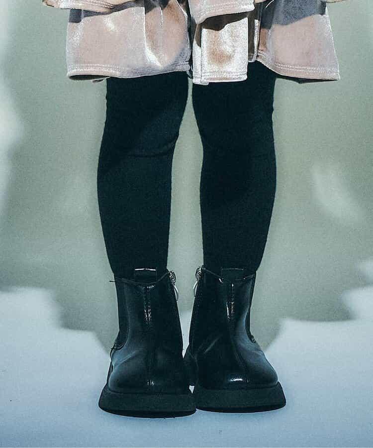 彩色羅紋高腰塑形連褲襪