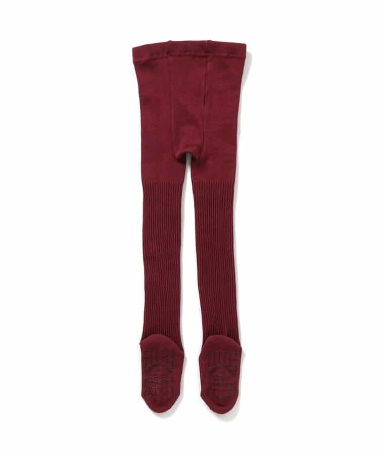 彩色羅紋高腰塑形連褲襪